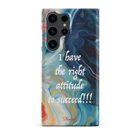 The right attitude Snap case for Samsung®