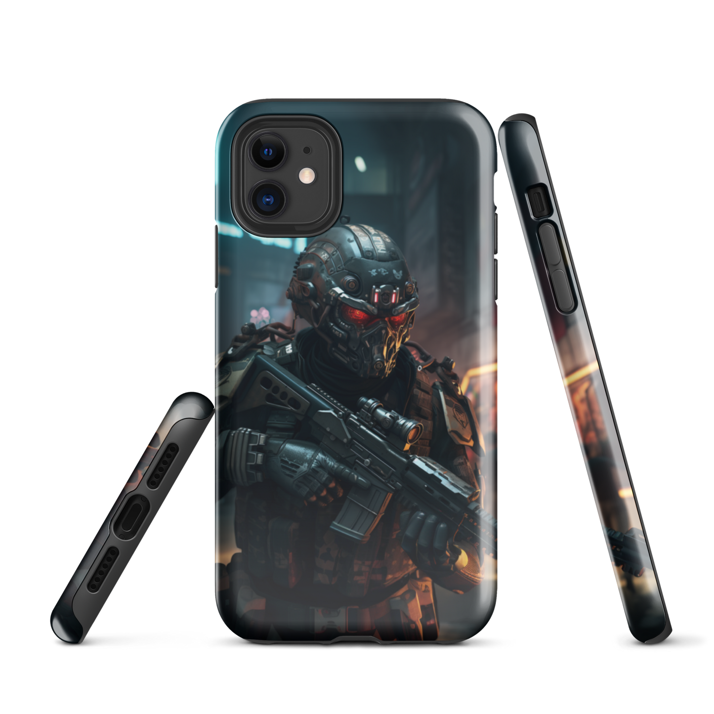 Soldier Cyber Punk Tough Case for iPhone®