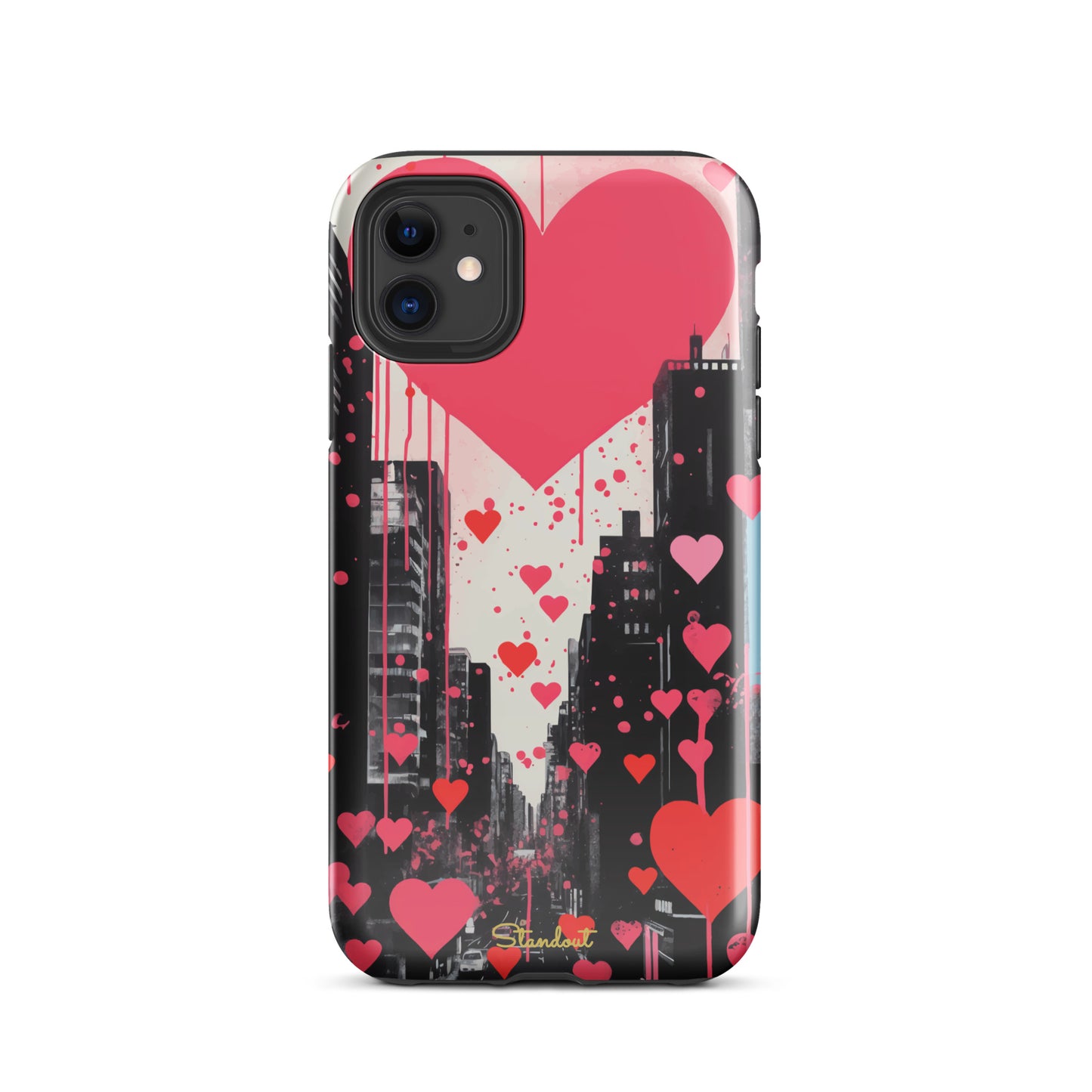 Hearts in the city  Tough Case for iPhone®