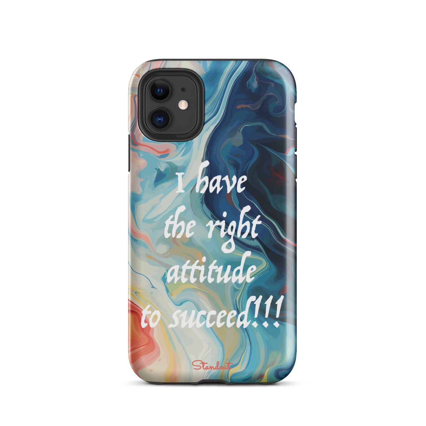 The right attitude Tough Case for iPhone®