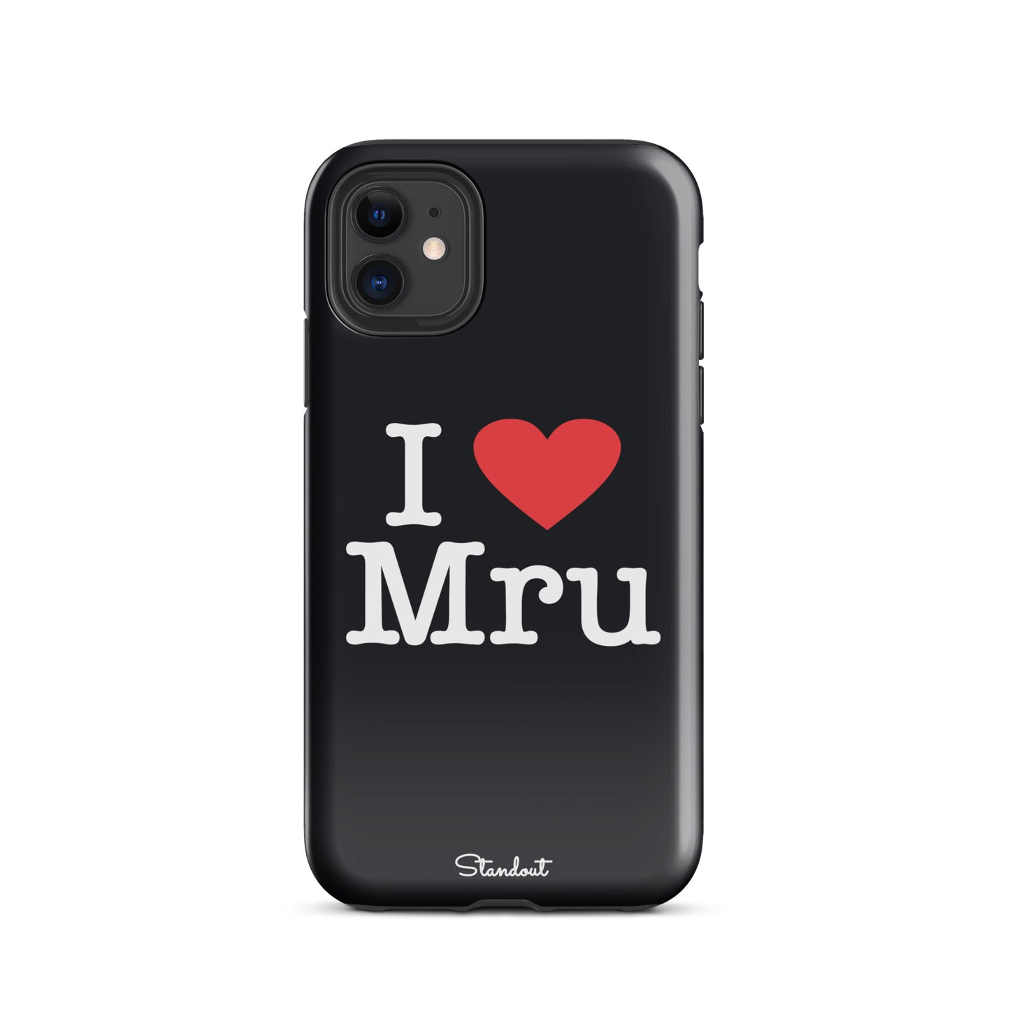 I love Mru original Tough Case for iPhone®