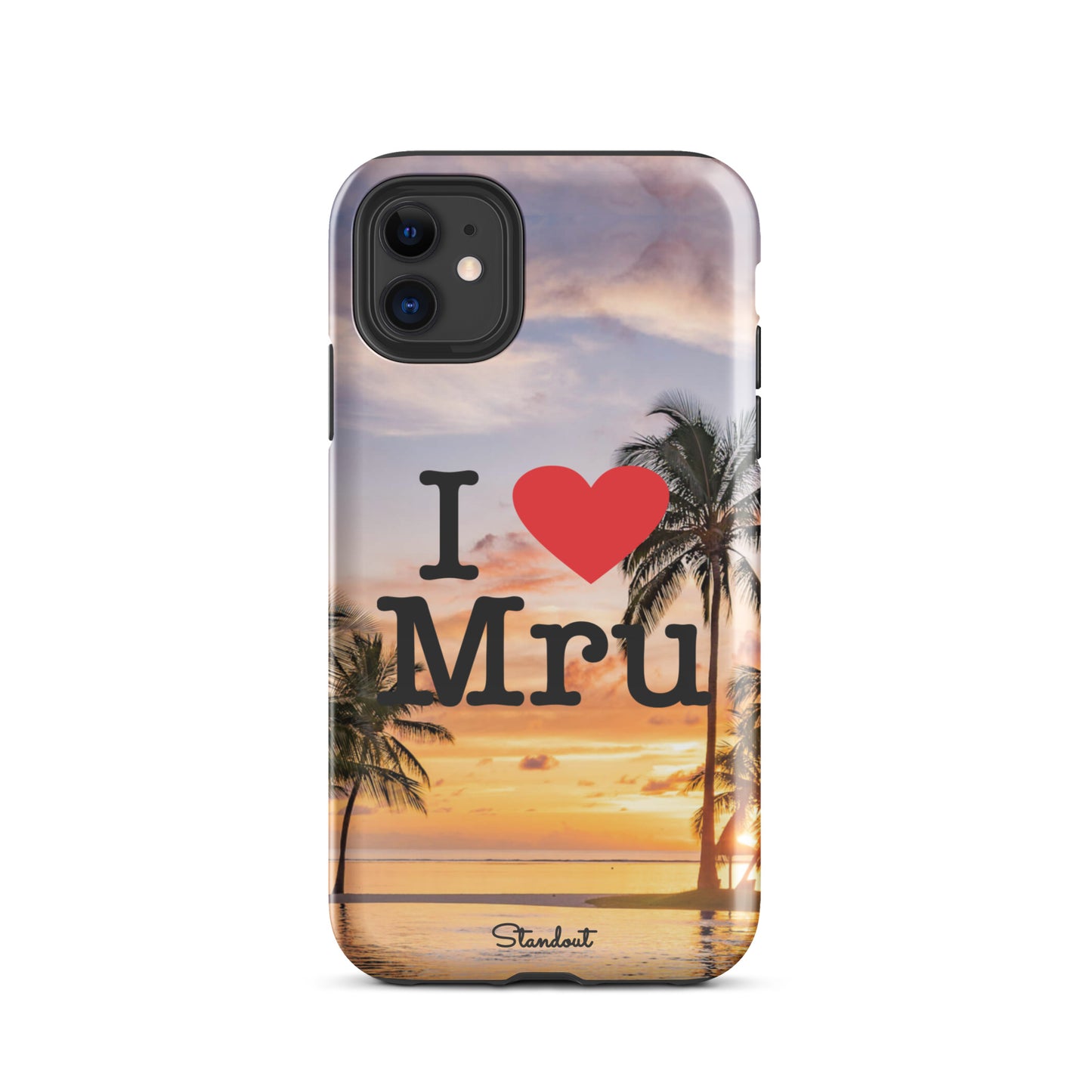 I love Mru Sunset Tough Case for iPhone®