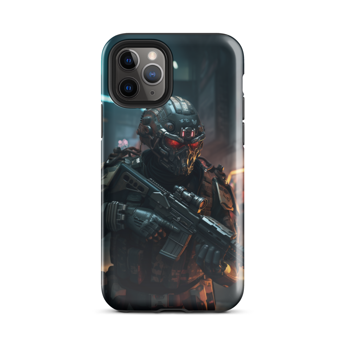 Soldier Cyber Punk Tough Case for iPhone®