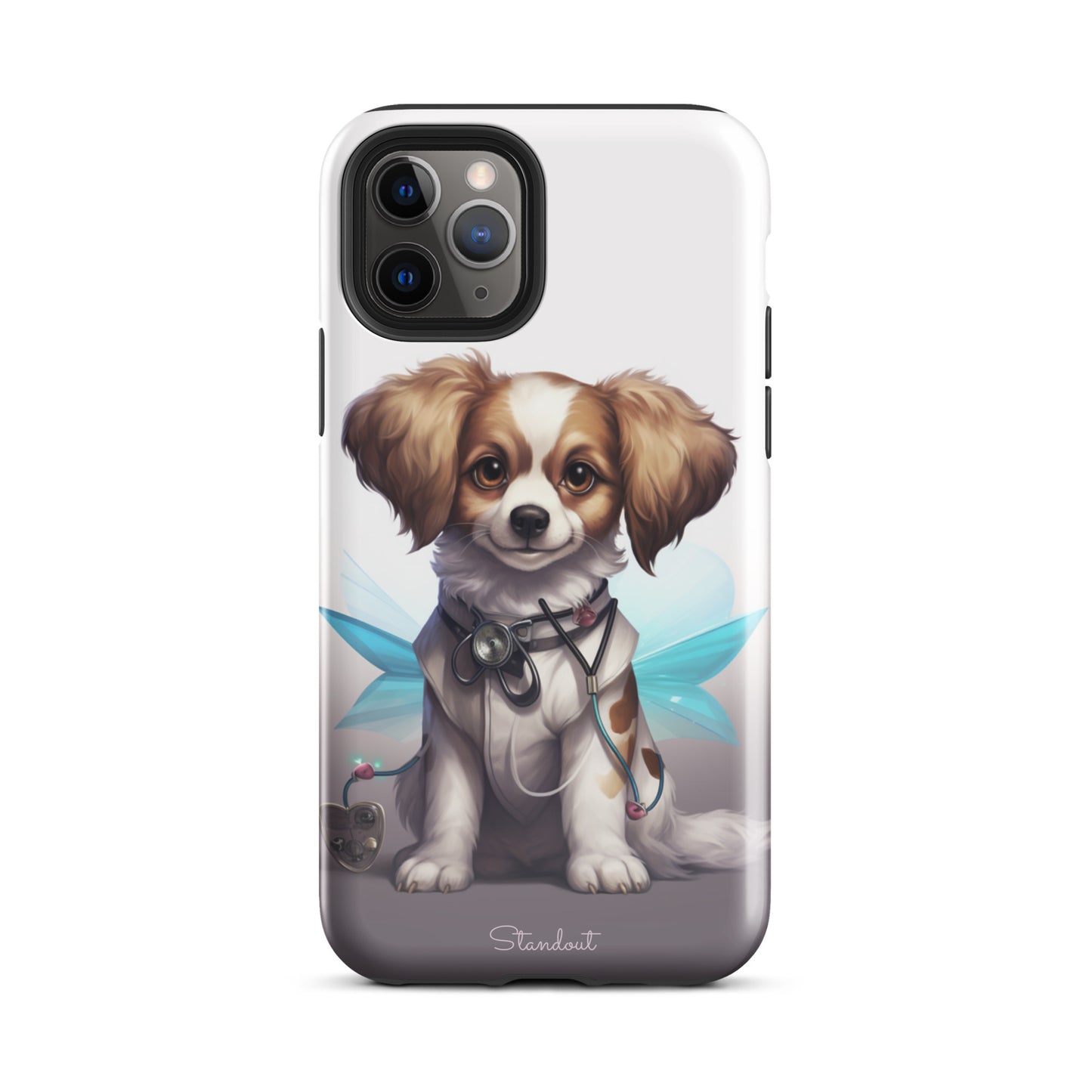 Butterfly dog Tough Case for iPhone®