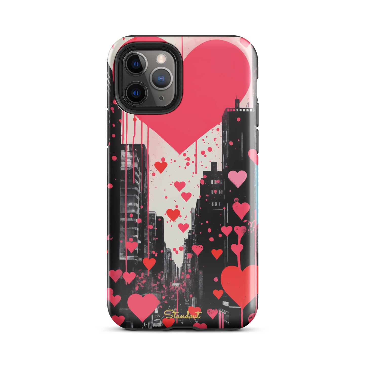 Hearts in the city  Tough Case for iPhone®