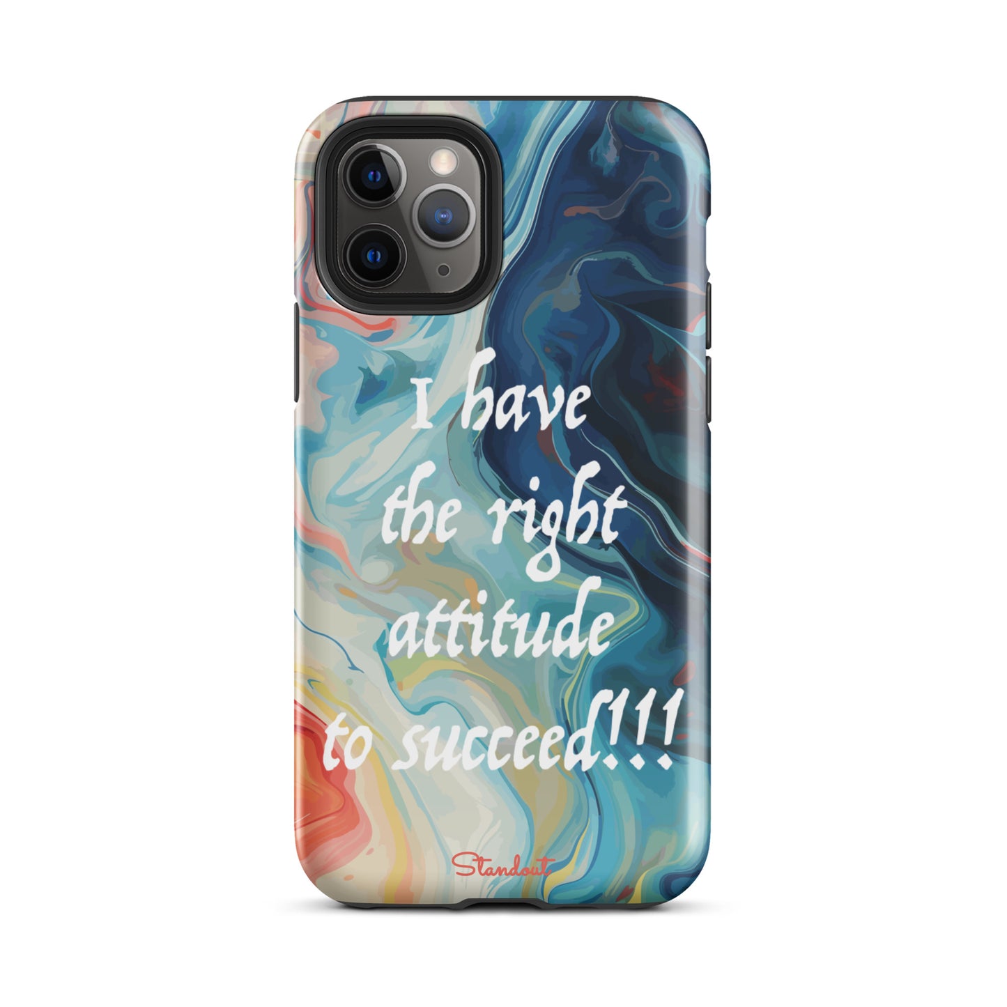 The right attitude Tough Case for iPhone®