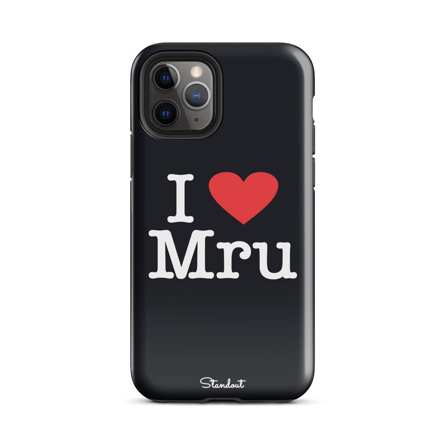 I love Mru original Tough Case for iPhone®