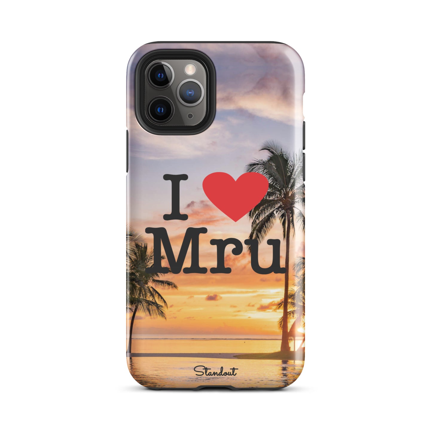 I love Mru Sunset Tough Case for iPhone®