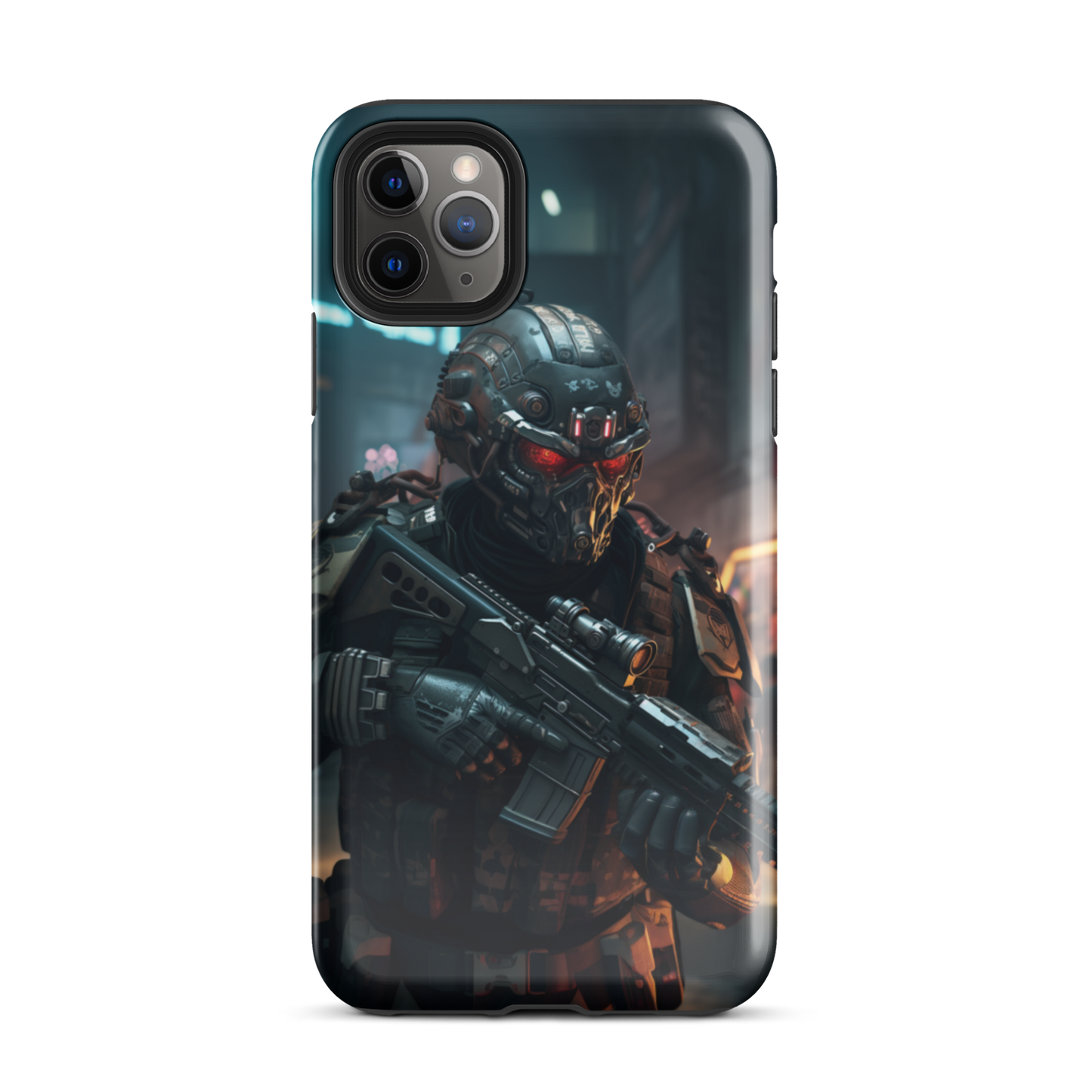 Soldier Cyber Punk Tough Case for iPhone®