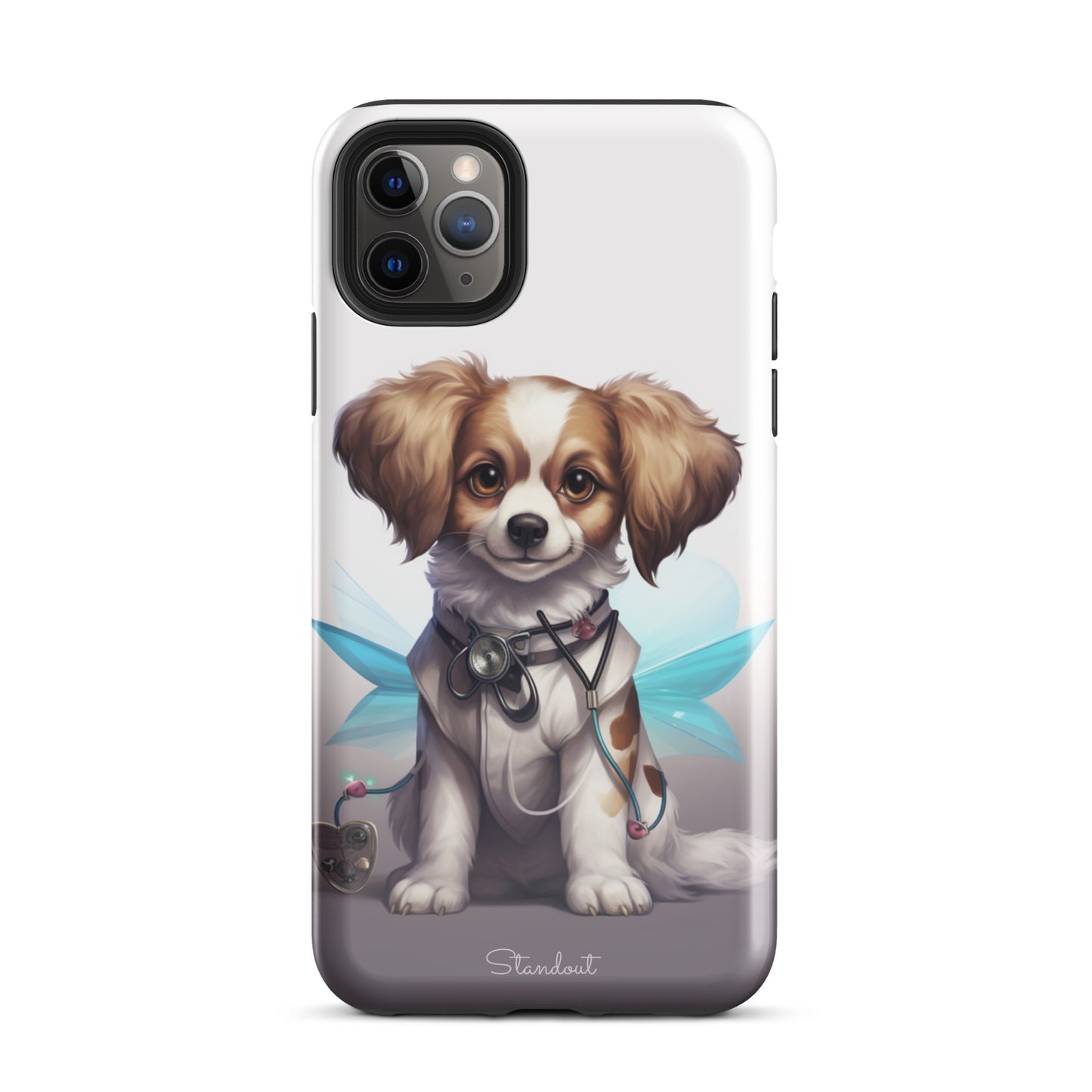 Butterfly dog Tough Case for iPhone®