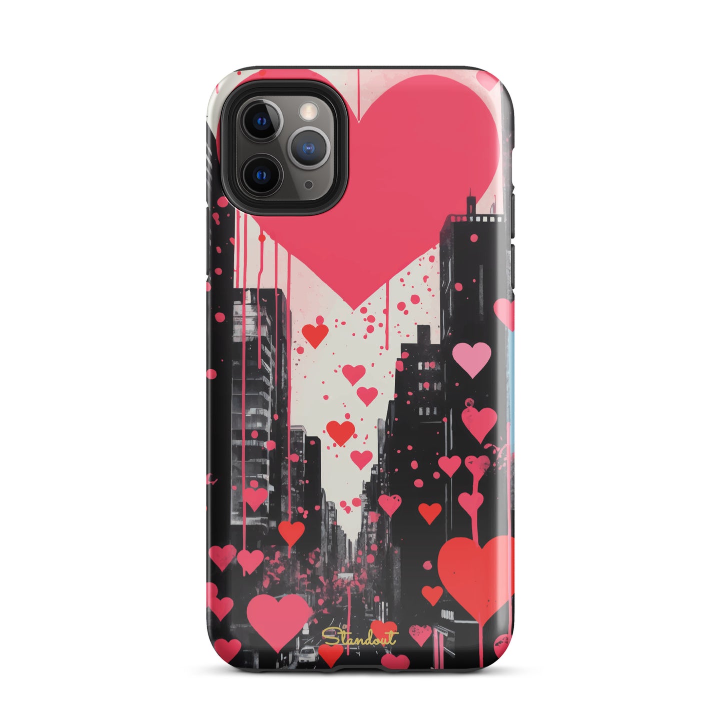 Hearts in the city  Tough Case for iPhone®