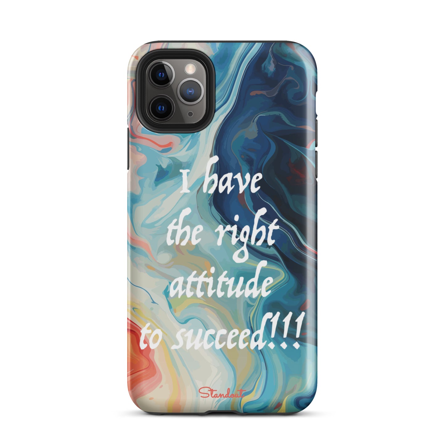 The right attitude Tough Case for iPhone®