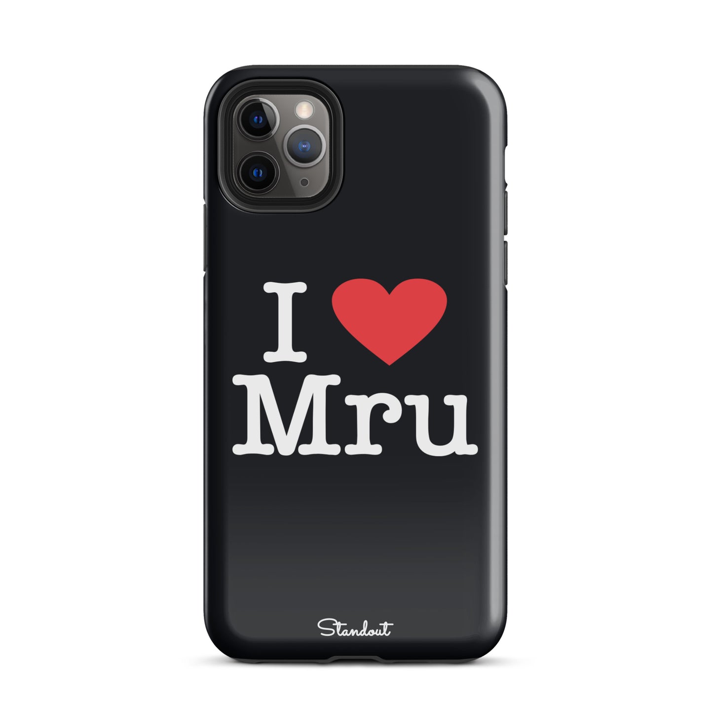 I love Mru original Tough Case for iPhone®