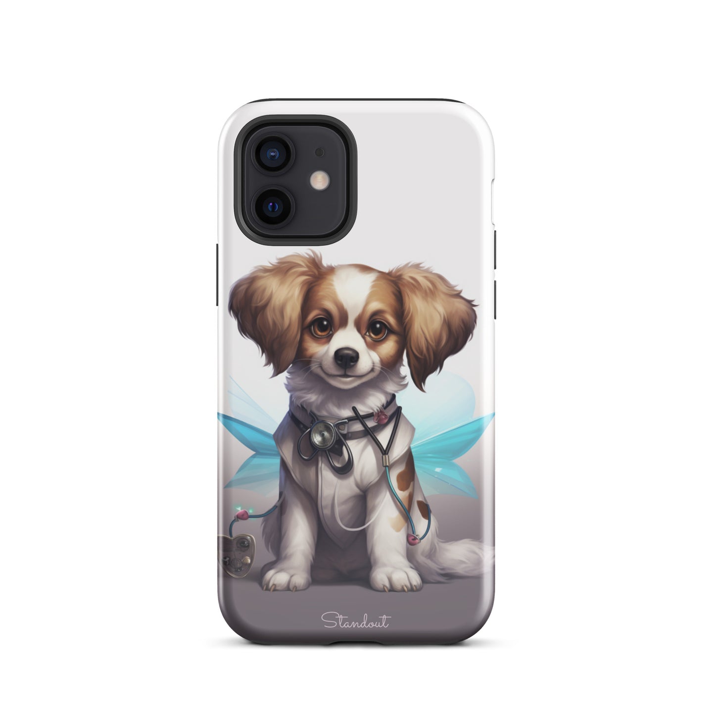 Butterfly dog Tough Case for iPhone®