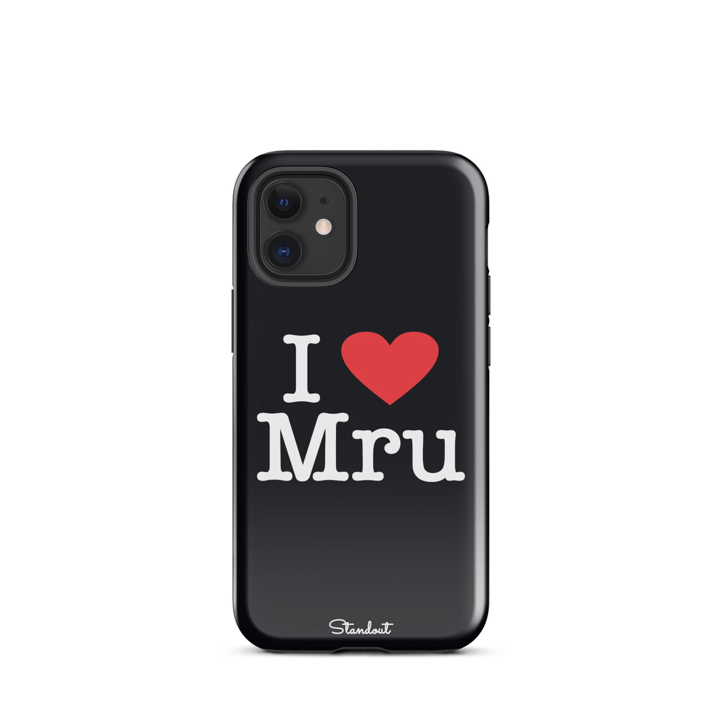 I love Mru original Tough Case for iPhone®