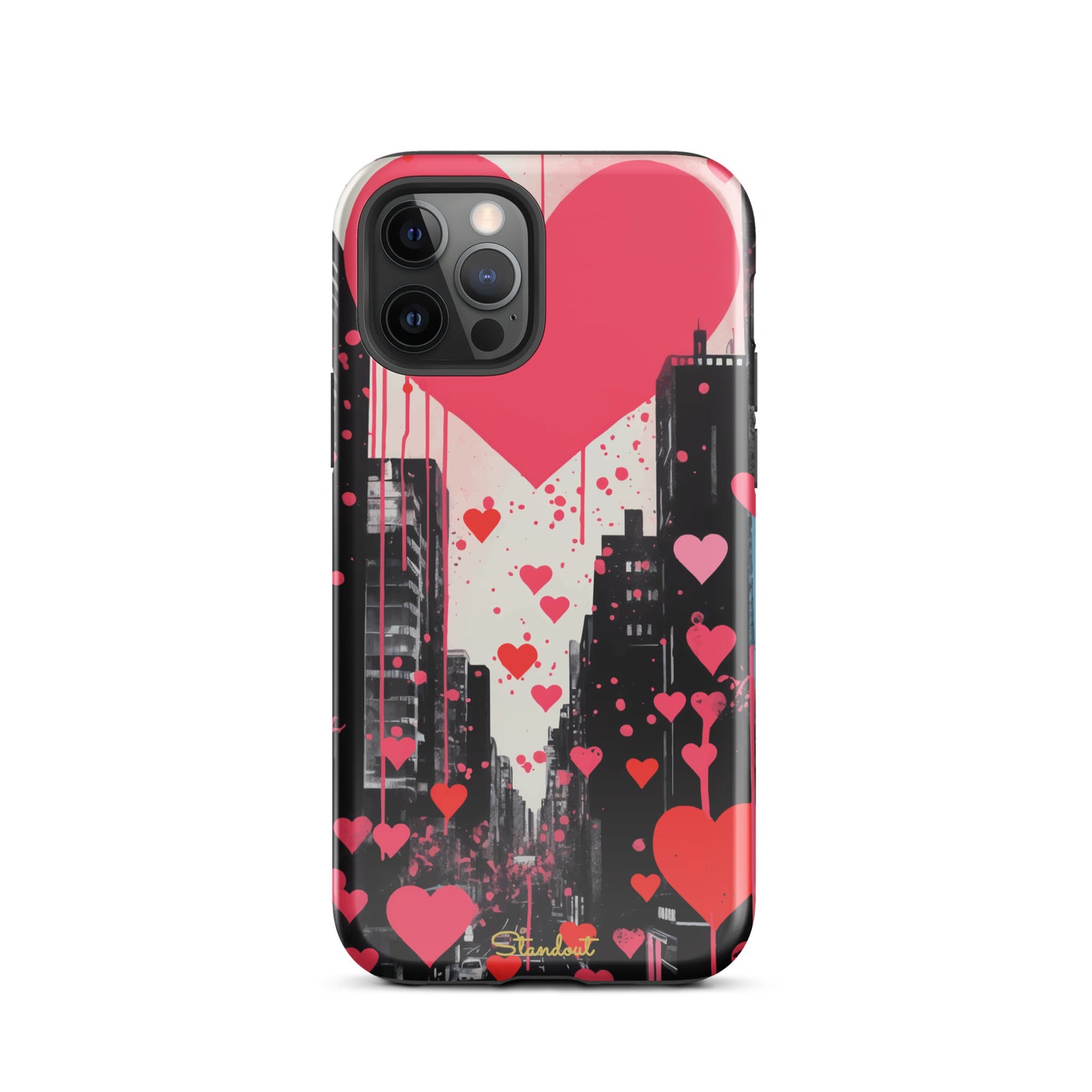 Hearts in the city  Tough Case for iPhone®