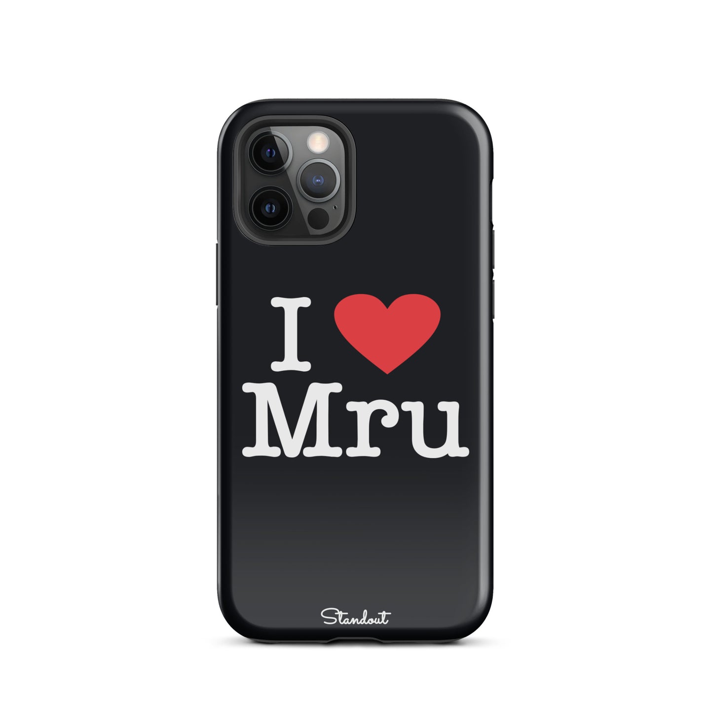 I love Mru original Tough Case for iPhone®