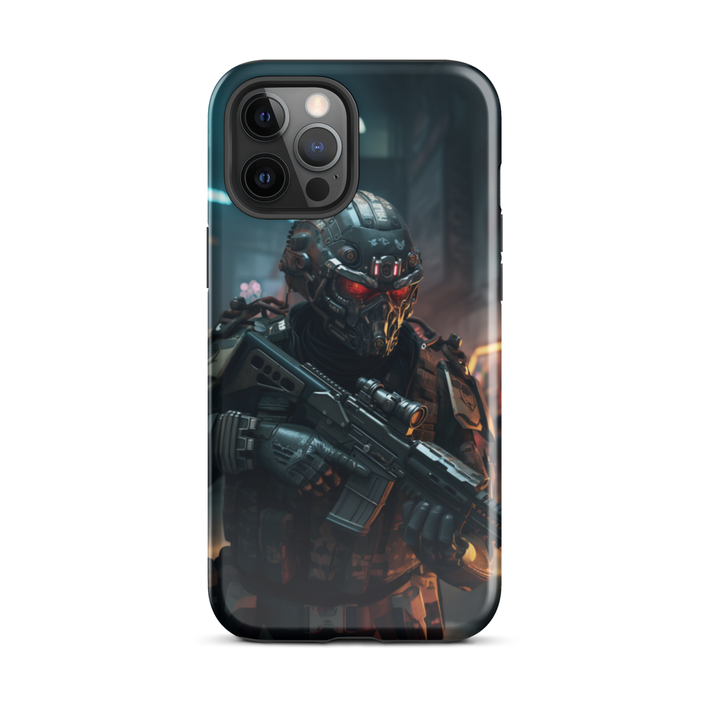 Soldier Cyber Punk Tough Case for iPhone®