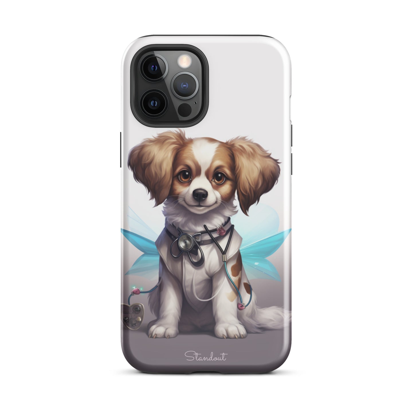 Butterfly dog Tough Case for iPhone®