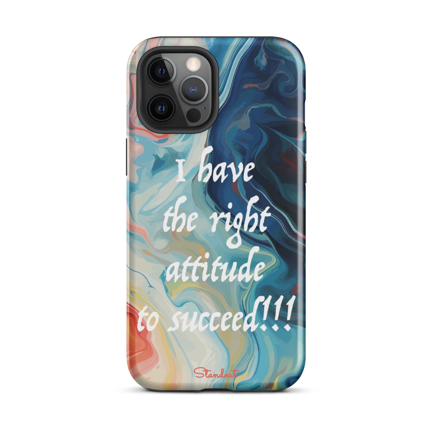 The right attitude Tough Case for iPhone®