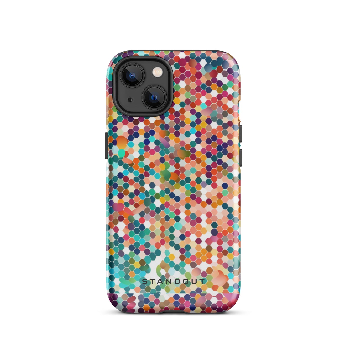 Honey Comb colorful abstract Tough Case for iPhone® (FREE Shipping)