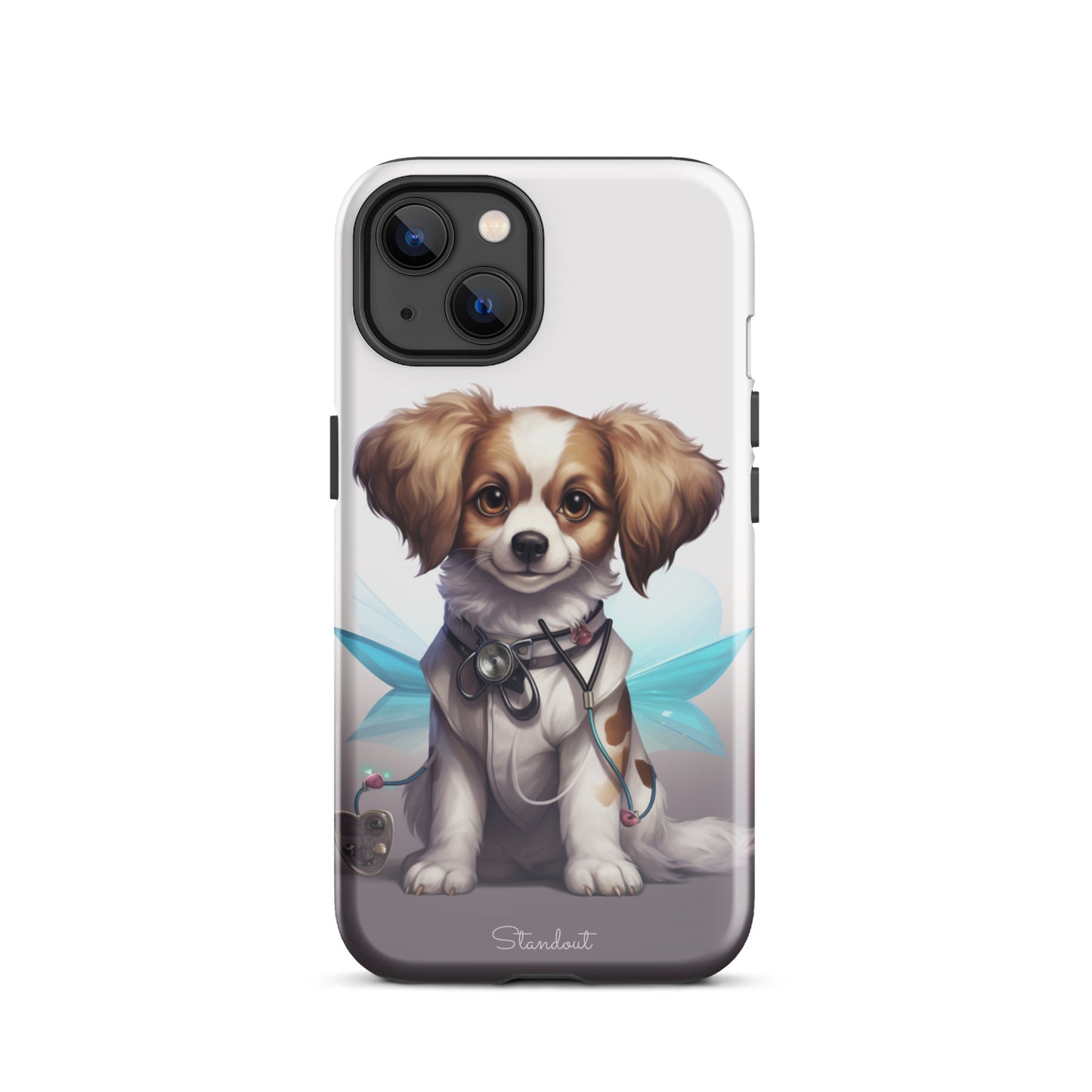 Butterfly dog Tough Case for iPhone®