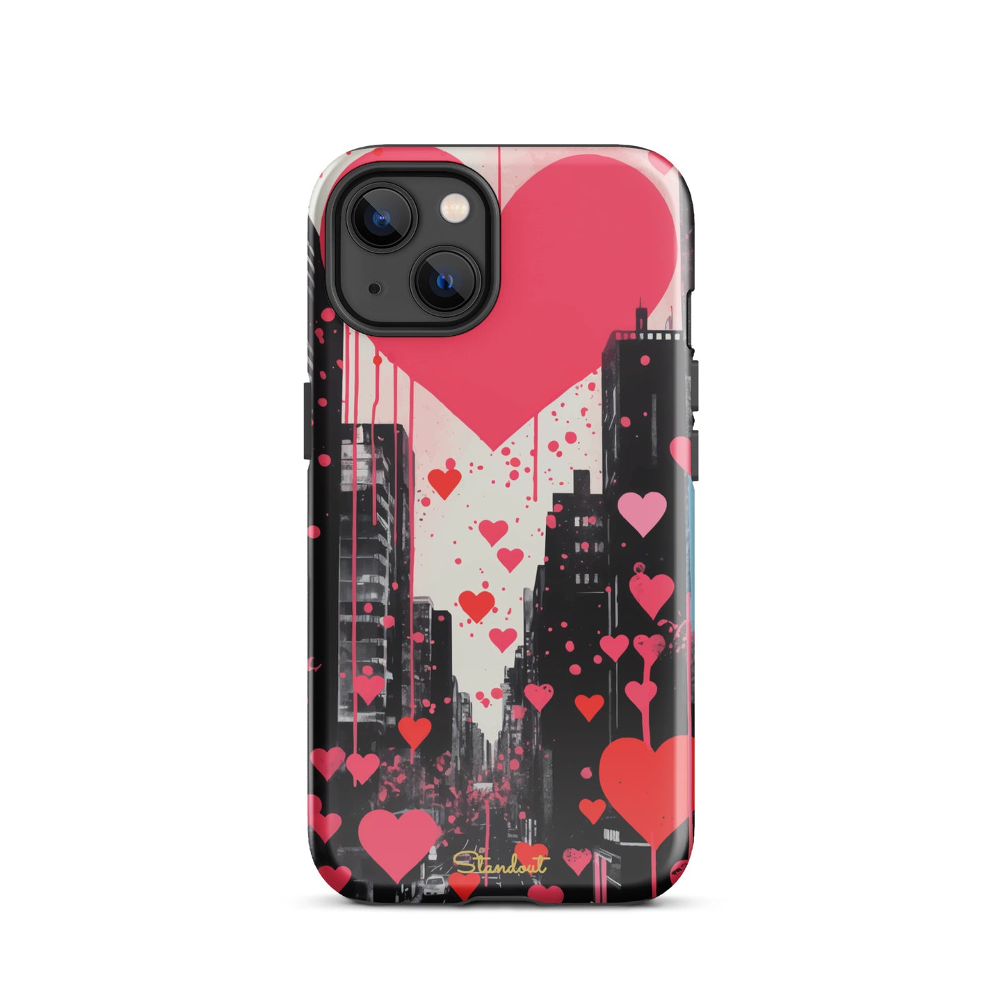 Hearts in the city  Tough Case for iPhone®