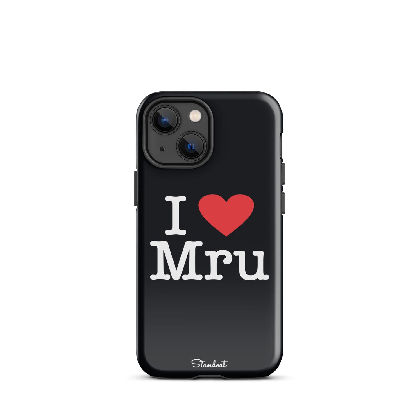 I love Mru original Tough Case for iPhone®