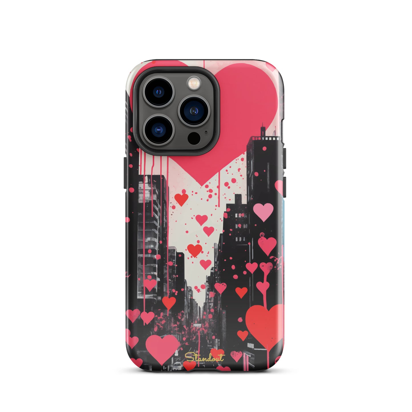 Hearts in the city  Tough Case for iPhone®