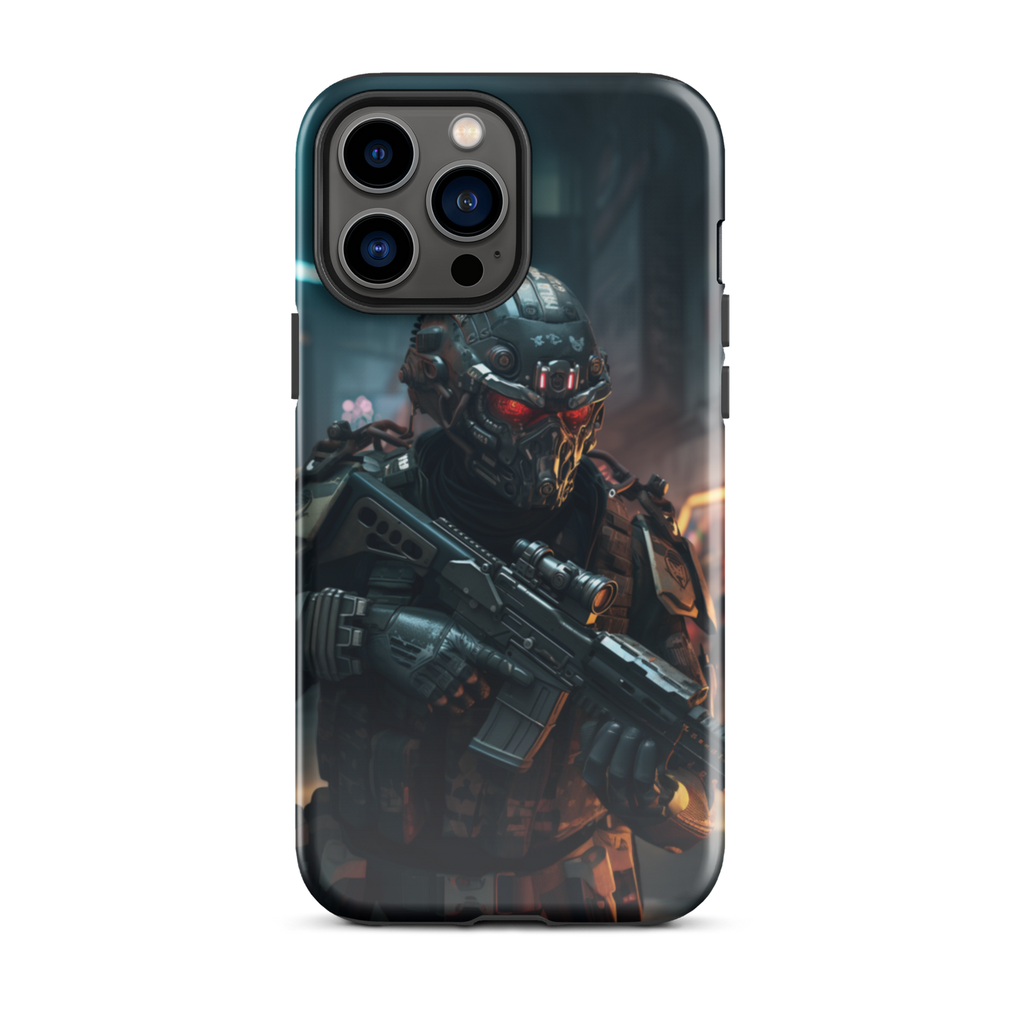 Soldier Cyber Punk Tough Case for iPhone®