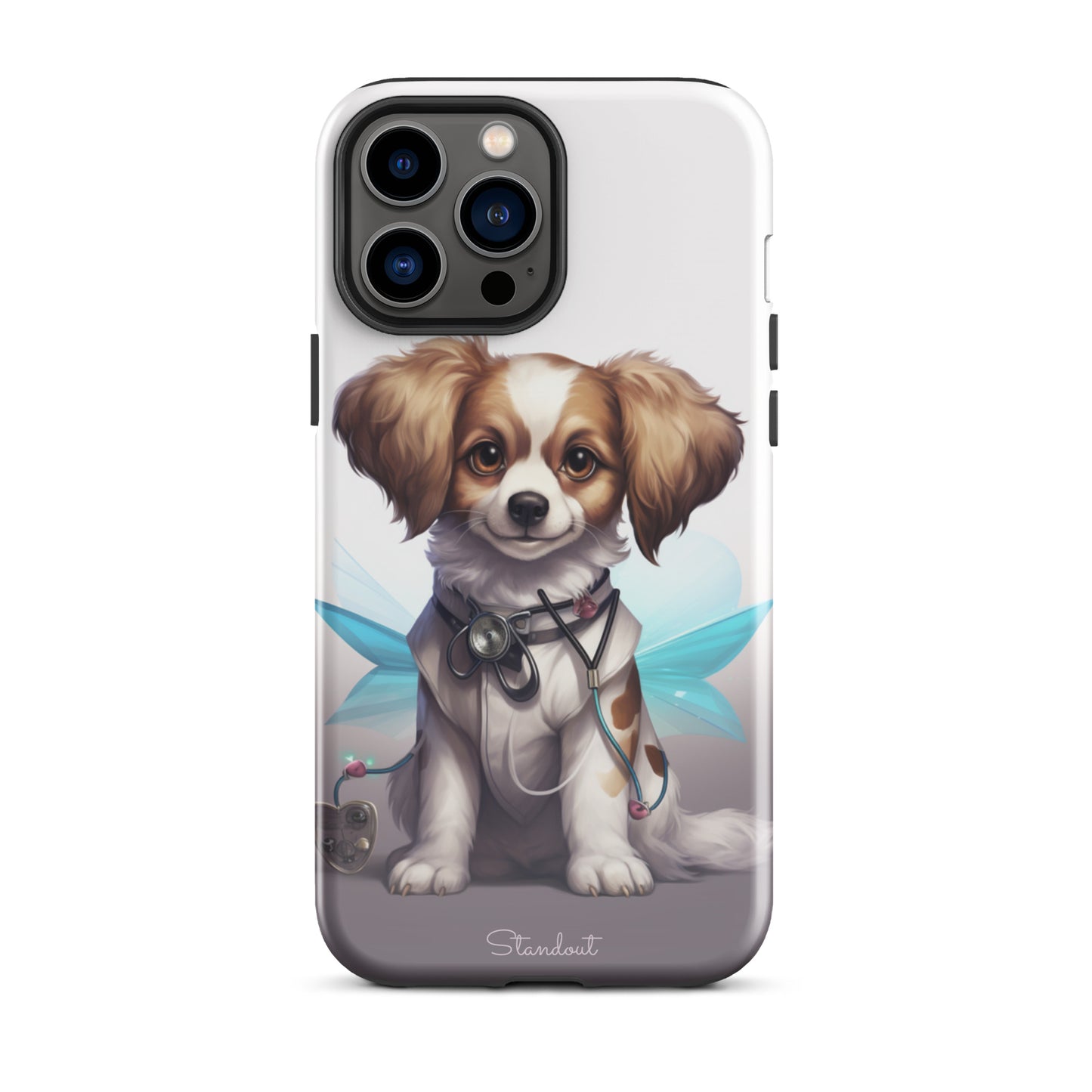 Butterfly dog Tough Case for iPhone®