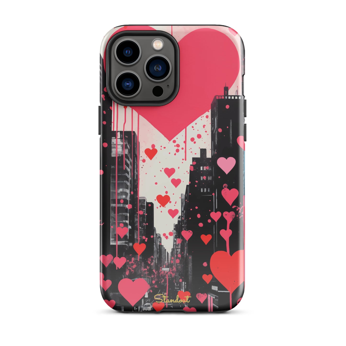 Hearts in the city  Tough Case for iPhone®