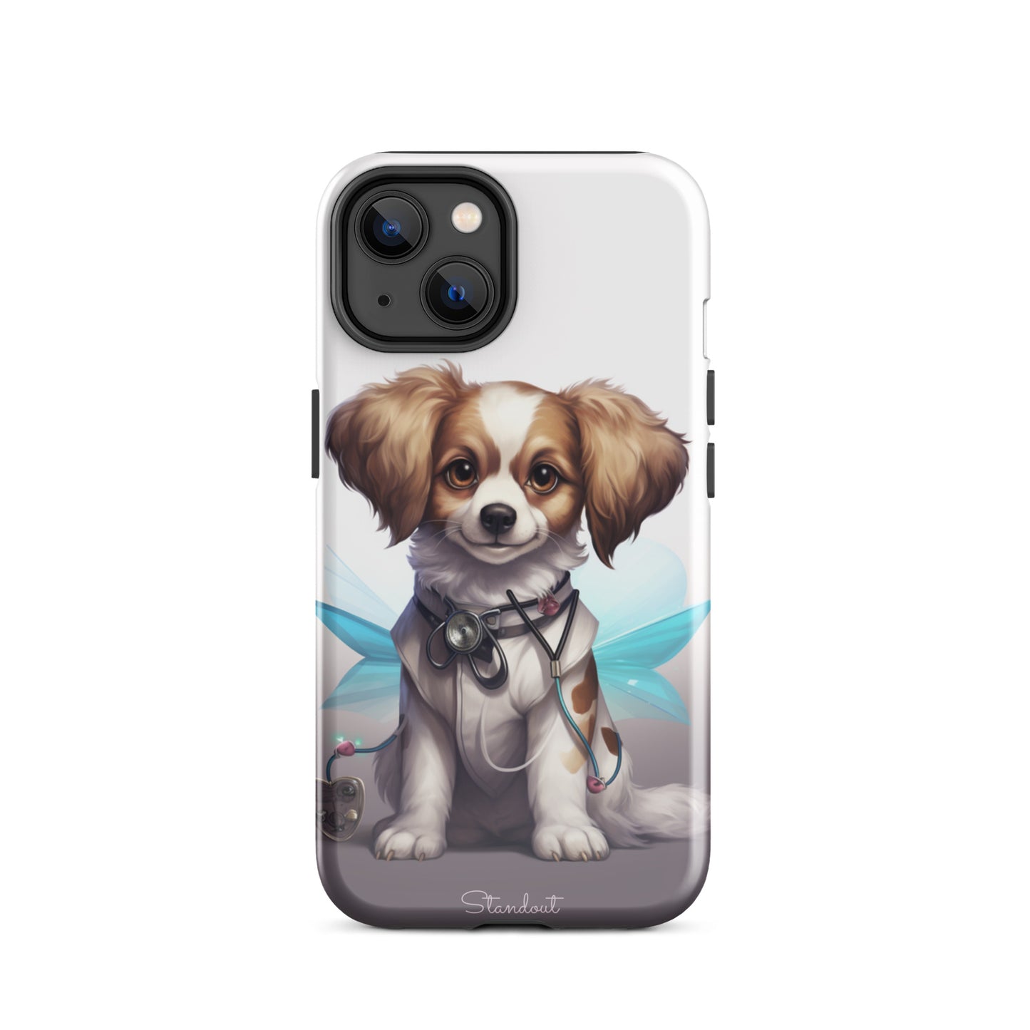 Butterfly dog Tough Case for iPhone®