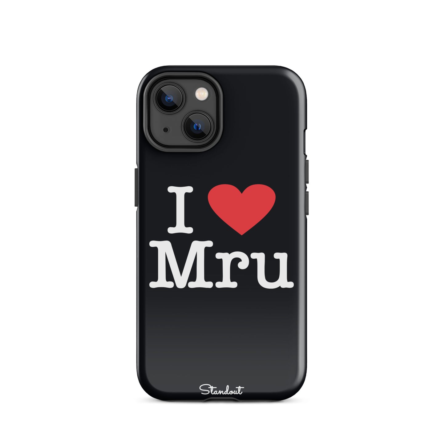 I love Mru original Tough Case for iPhone®