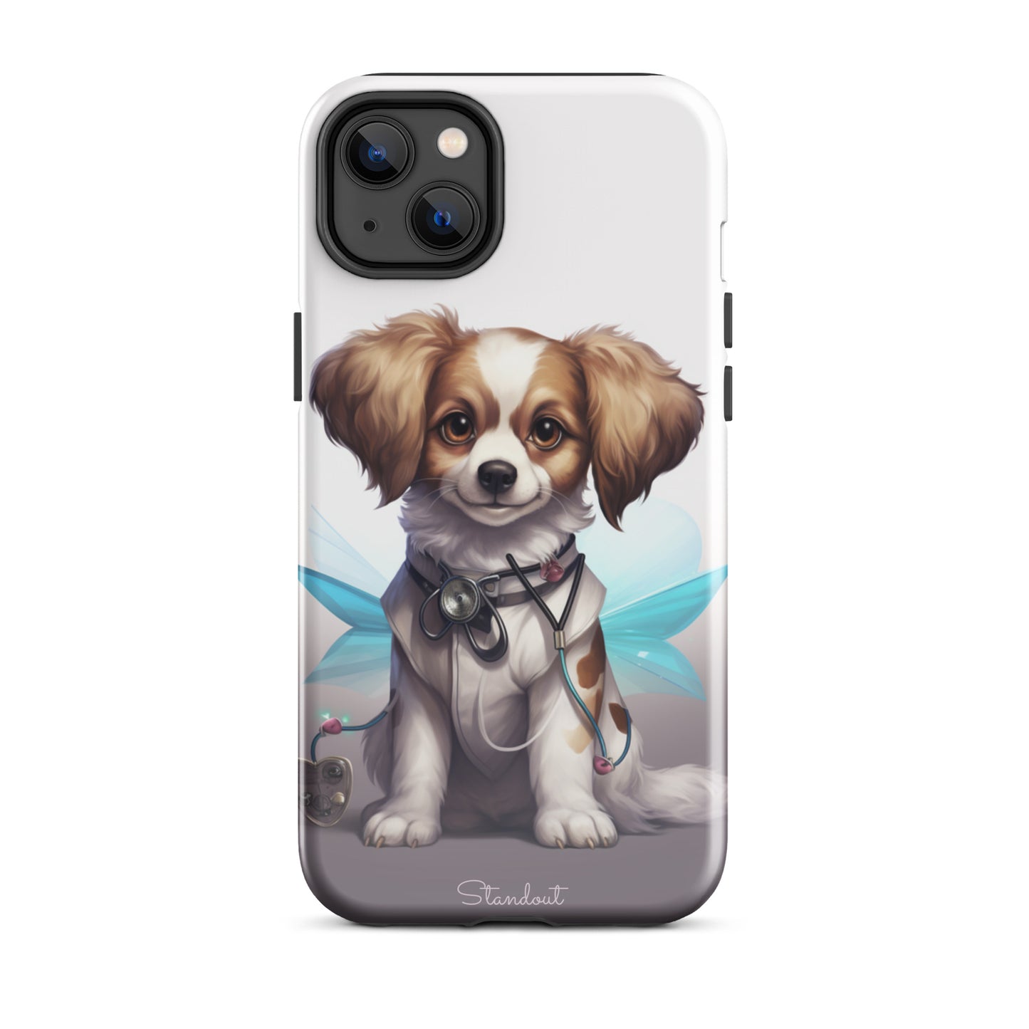 Butterfly dog Tough Case for iPhone®