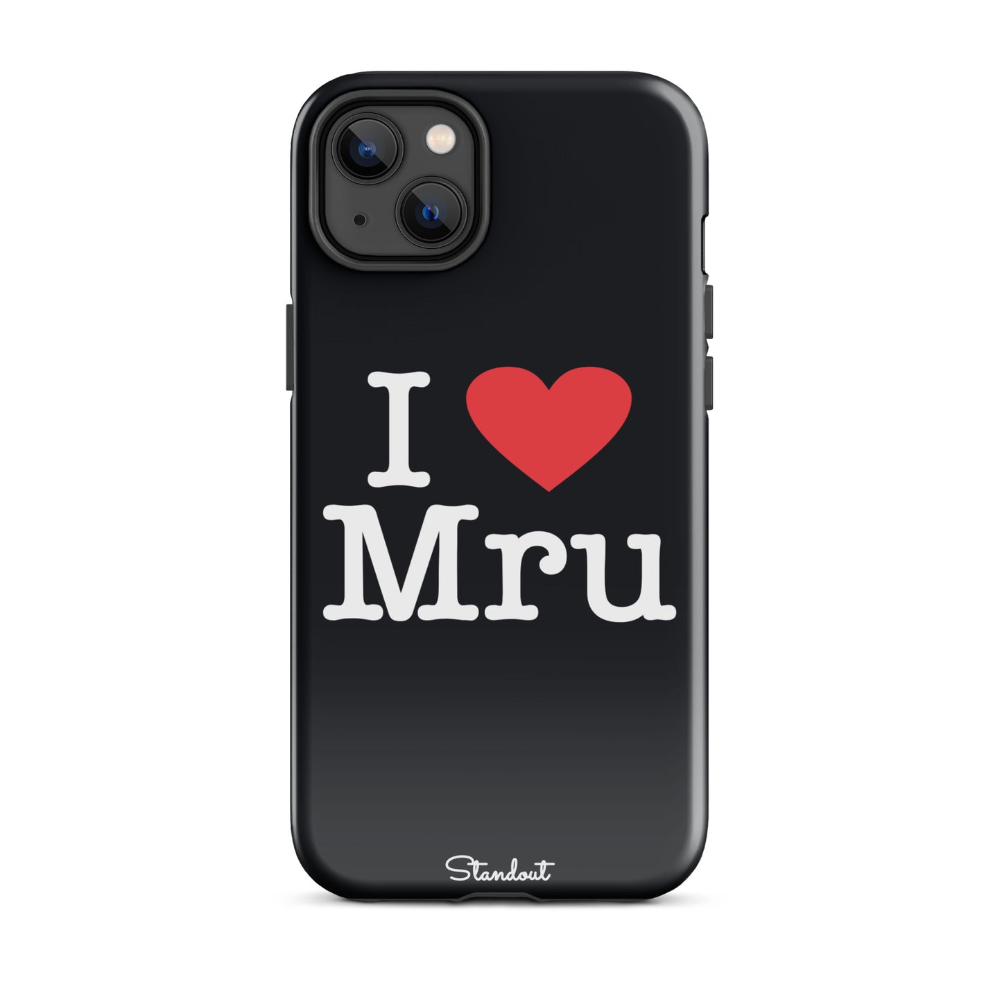 I love Mru original Tough Case for iPhone®