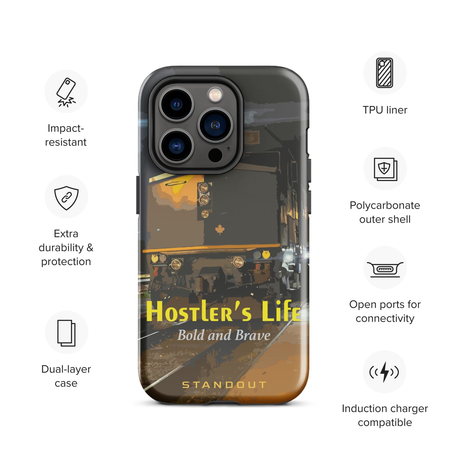 Hostler's Life Tough Case for iPhone® (FREE Shipping)