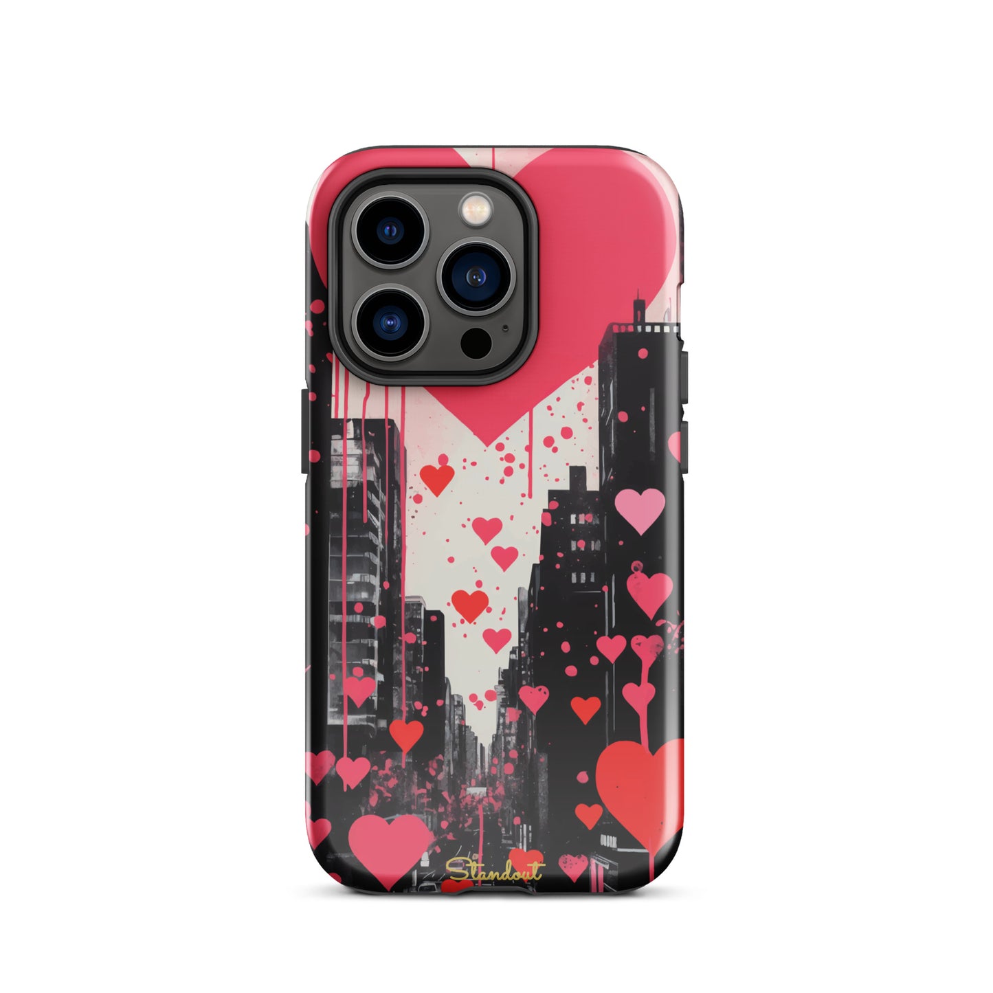 Hearts in the city  Tough Case for iPhone®