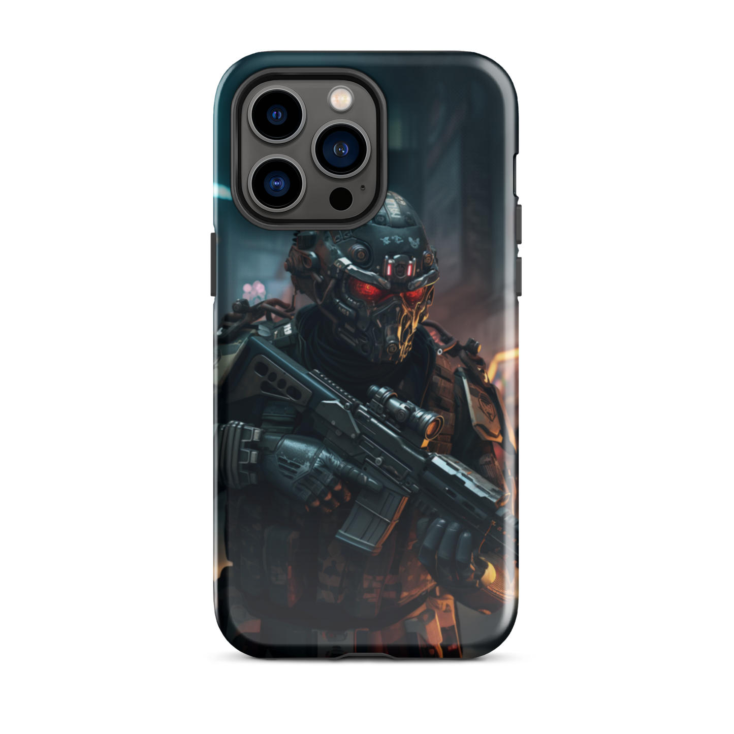 Soldier Cyber Punk Tough Case for iPhone®