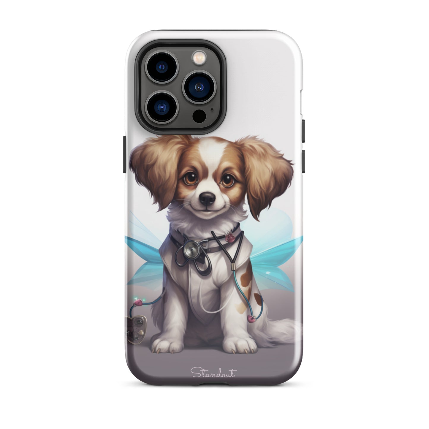 Butterfly dog Tough Case for iPhone®