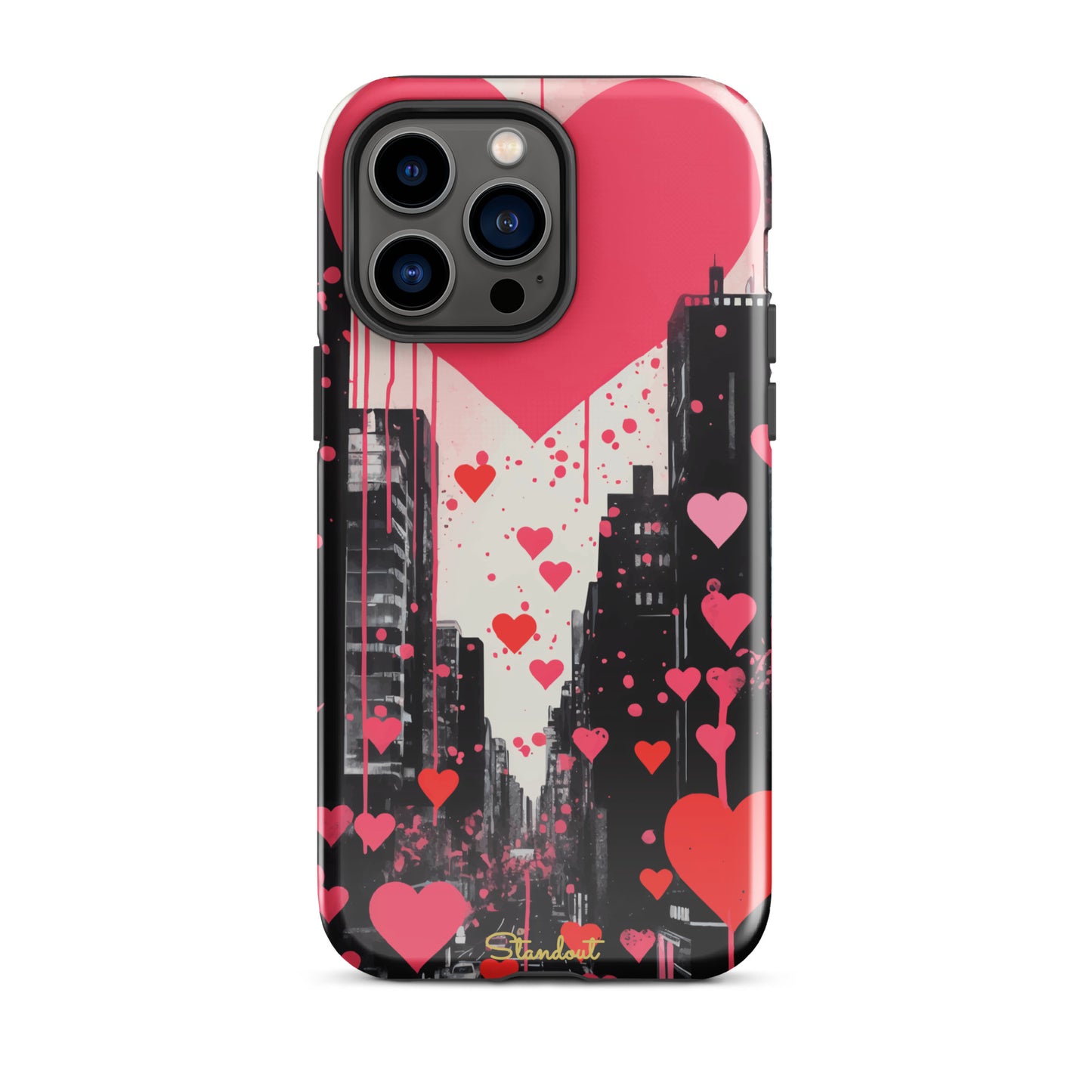 Hearts in the city  Tough Case for iPhone®