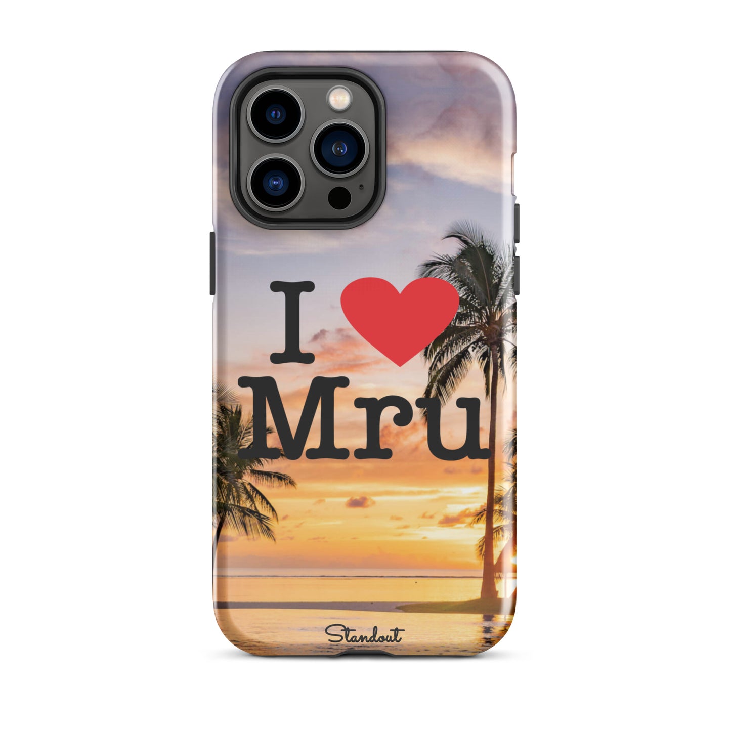 I love Mru Sunset Tough Case for iPhone®