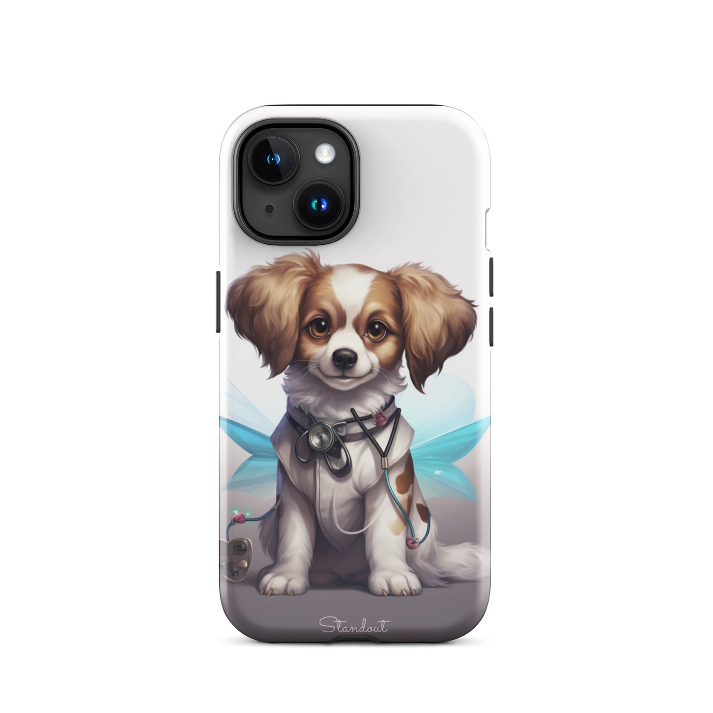 Butterfly dog Tough Case for iPhone®