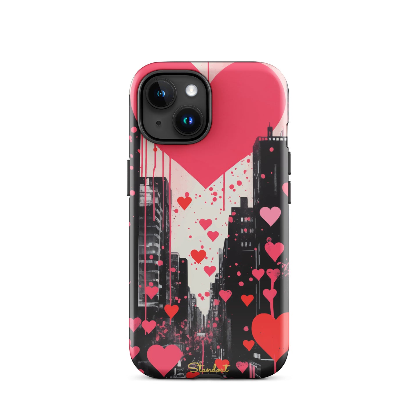 Hearts in the city  Tough Case for iPhone®