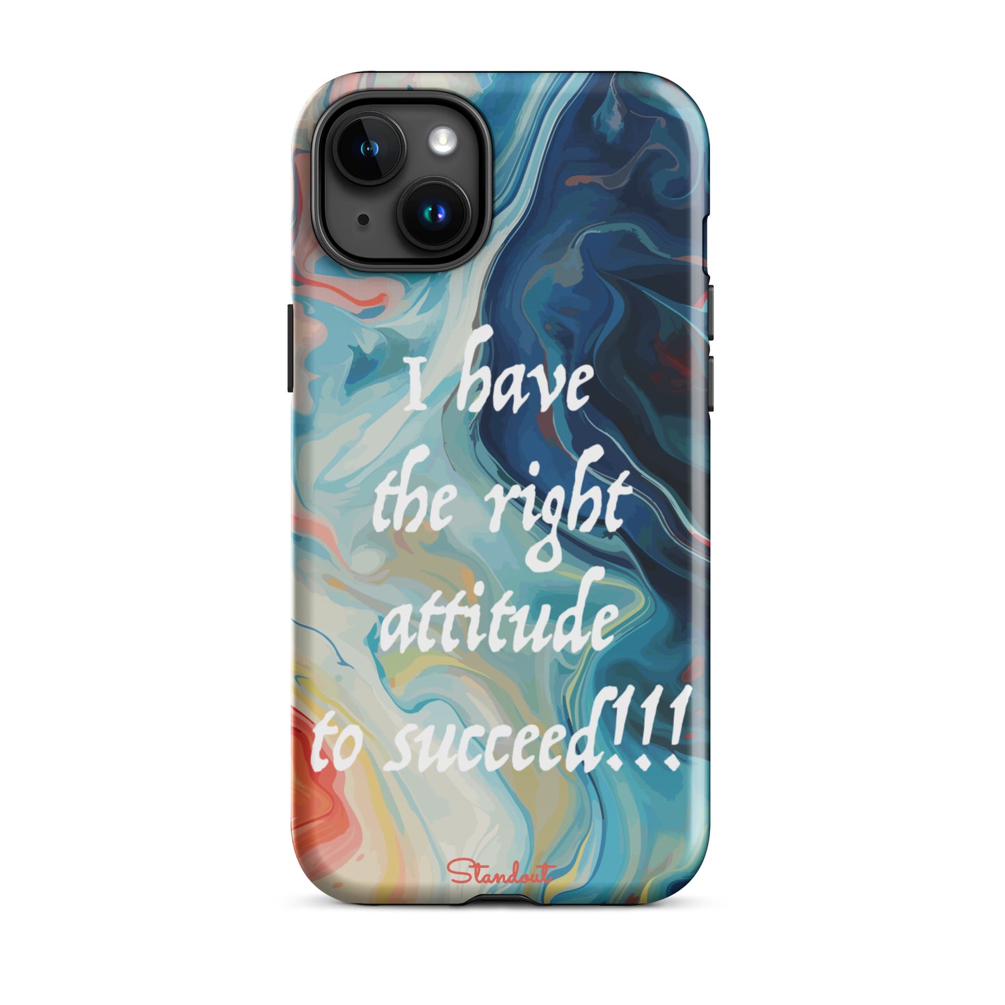 The right attitude Tough Case for iPhone®