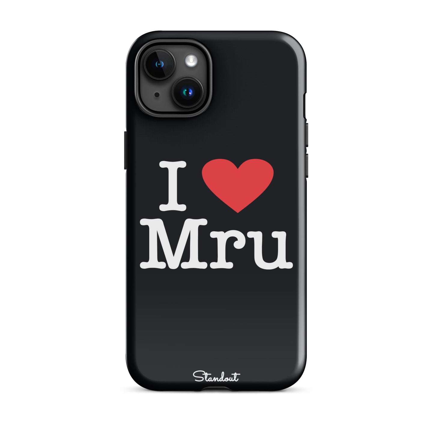 I love Mru original Tough Case for iPhone®