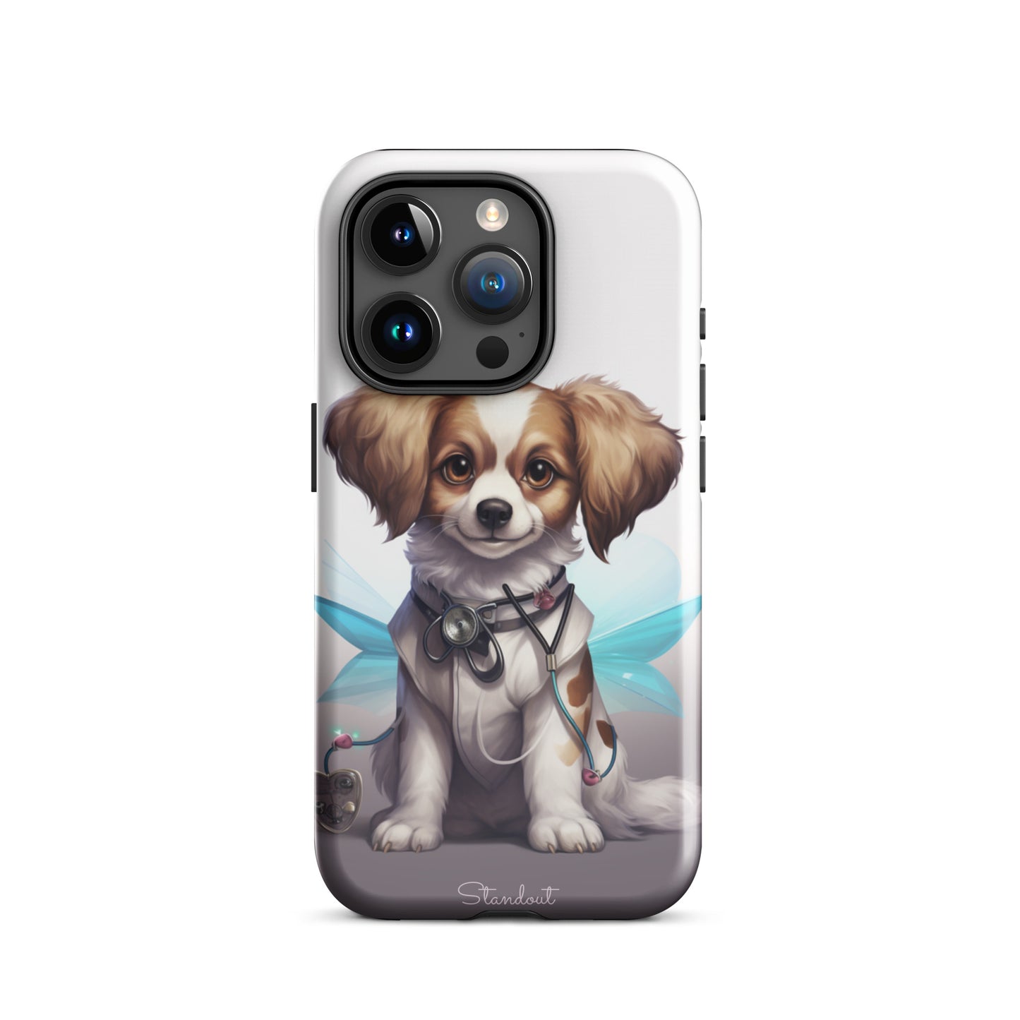 Butterfly dog Tough Case for iPhone®