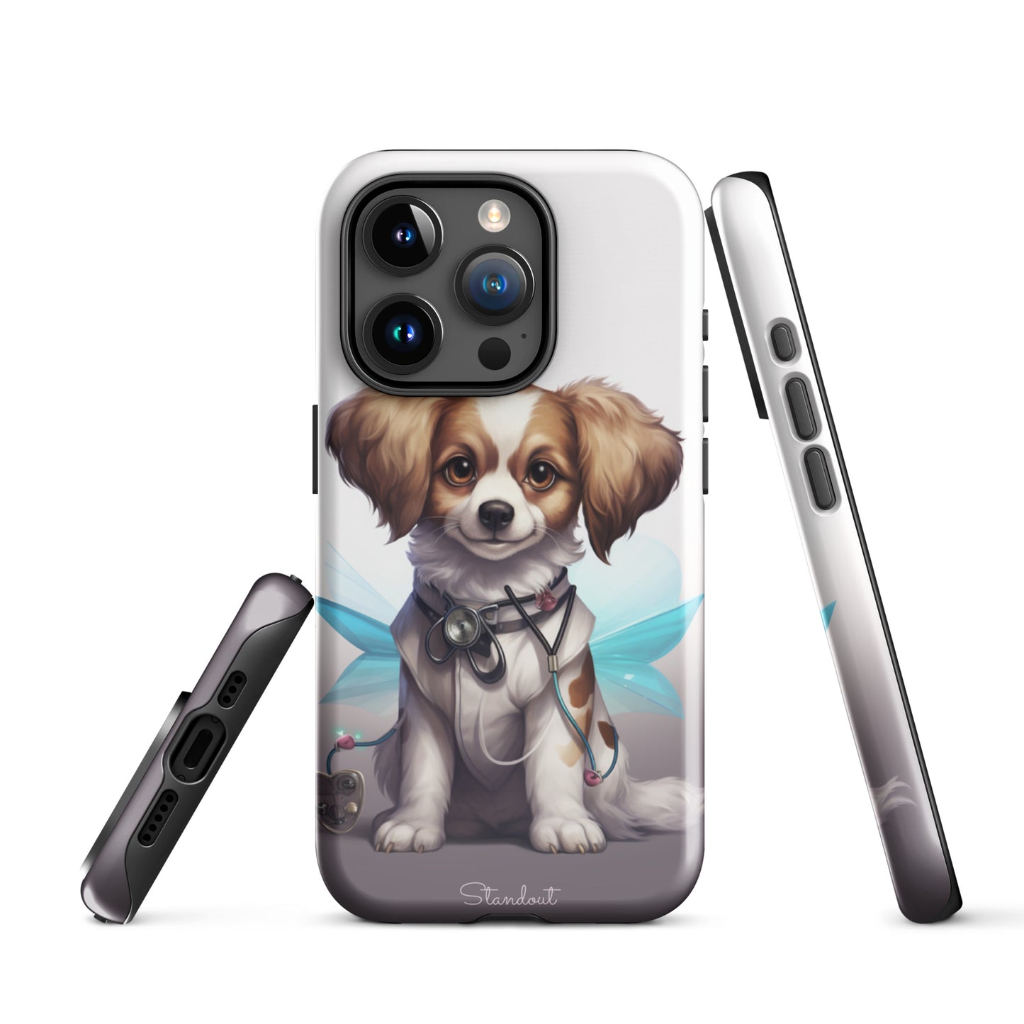 Butterfly dog Tough Case for iPhone®