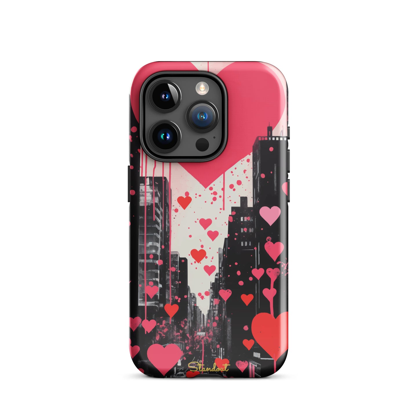 Hearts in the city  Tough Case for iPhone®