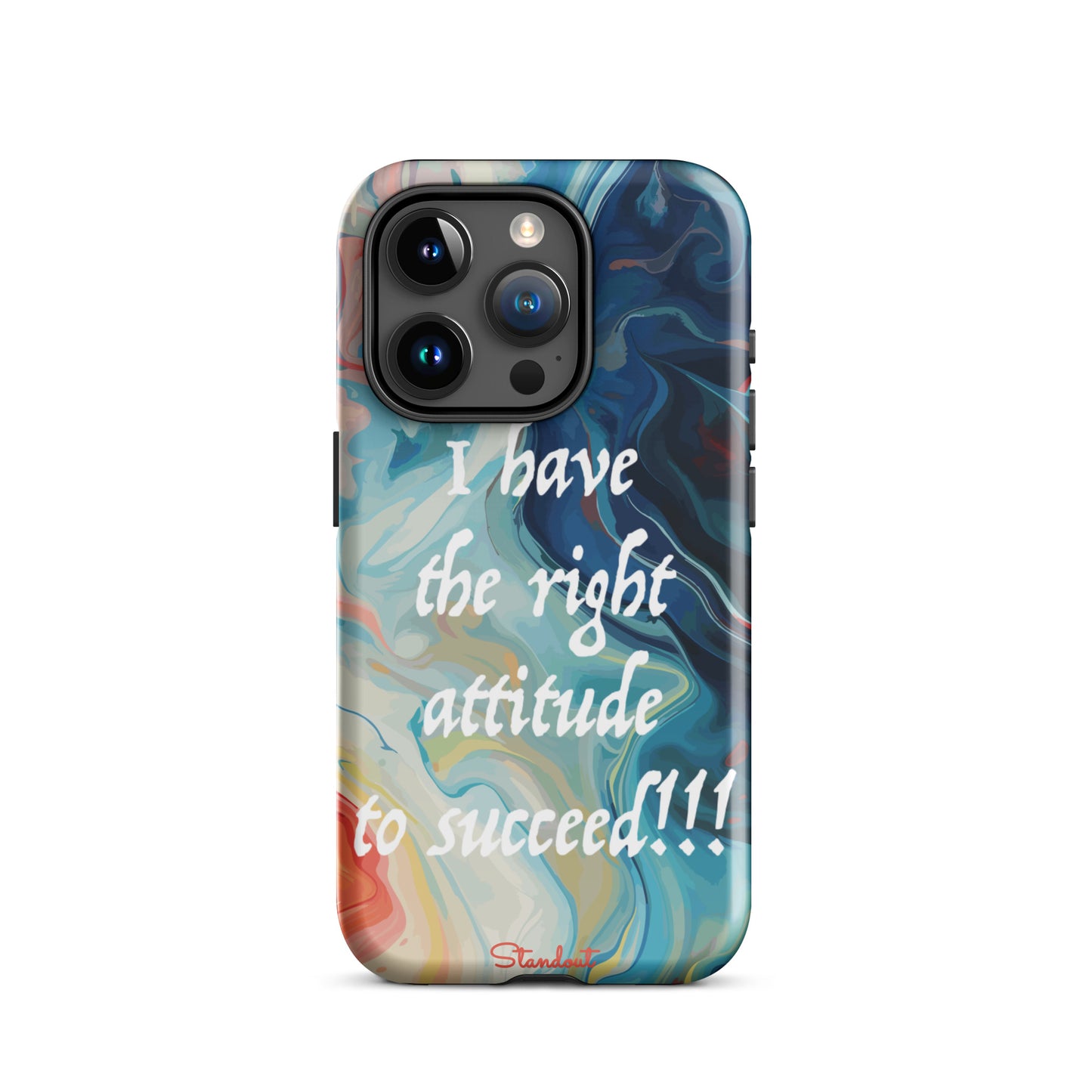 The right attitude Tough Case for iPhone®